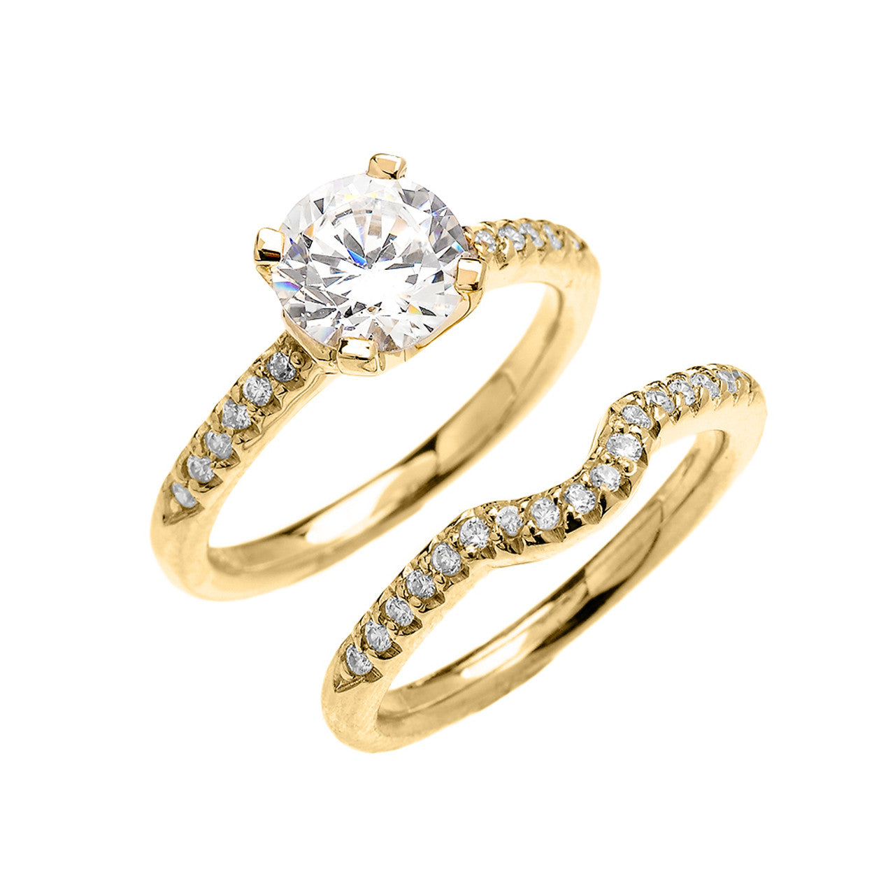 Cubic Zirconia Bridal Sets