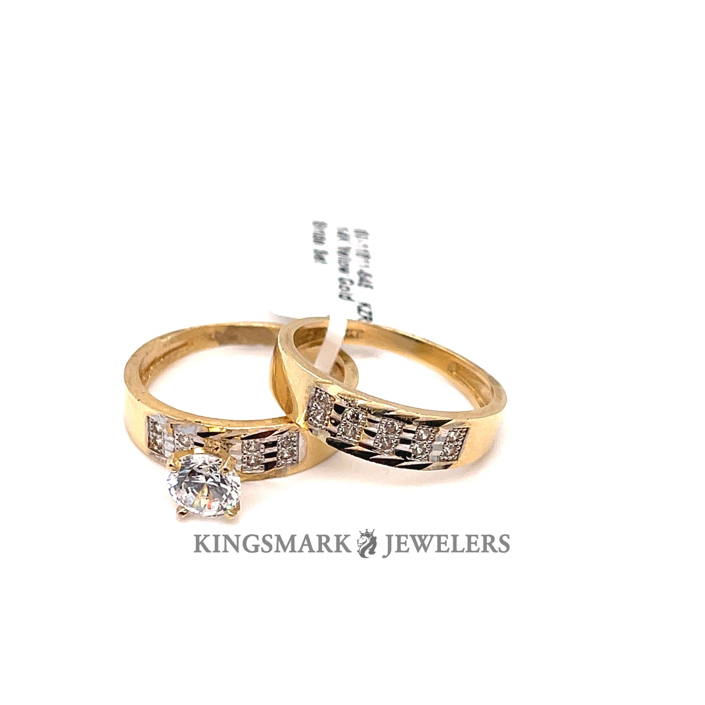 14K Gold Bridal Set