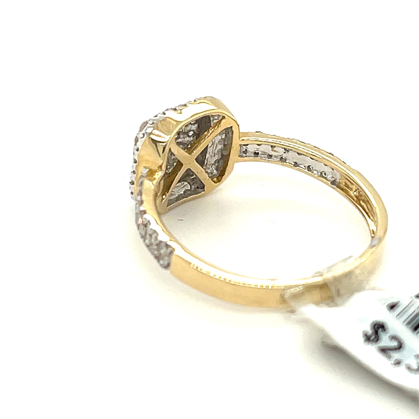 10K Yellow Gold 0.45ct Diamond Ladies Ring Si G