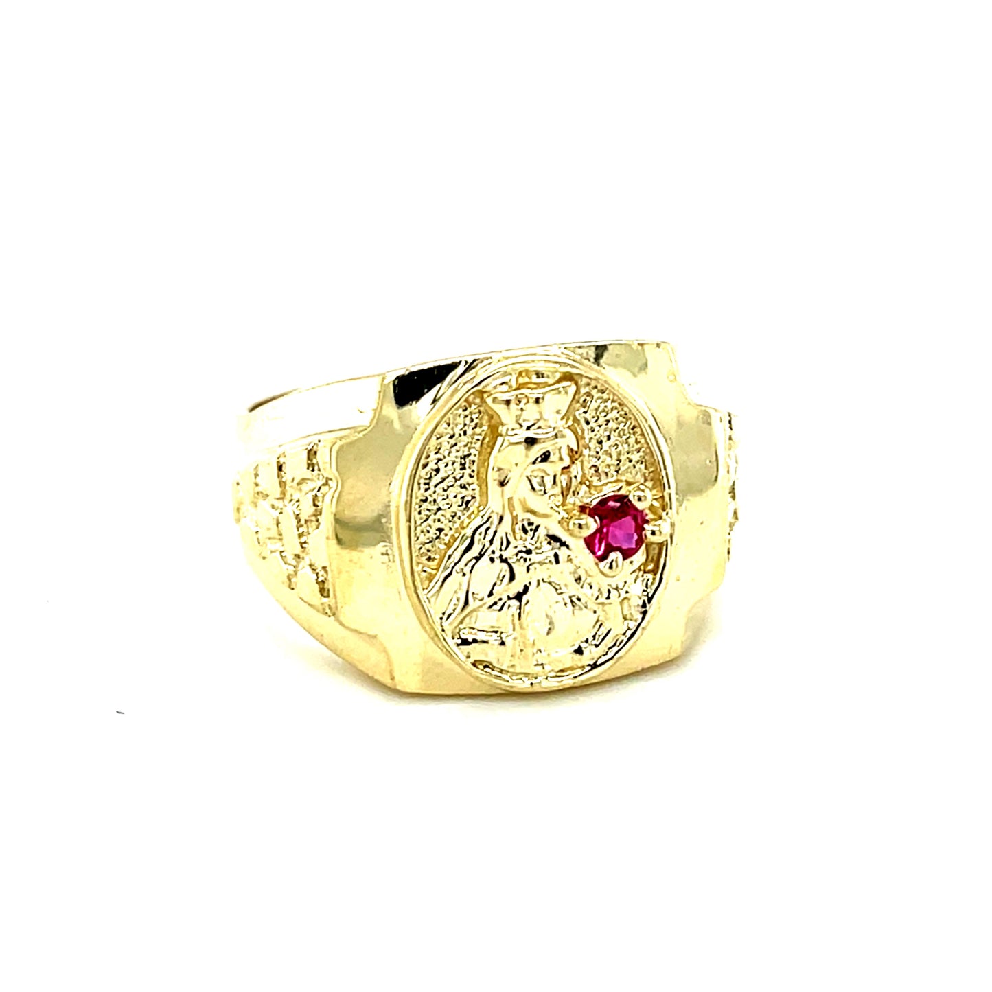 10K Gold Mens Ring