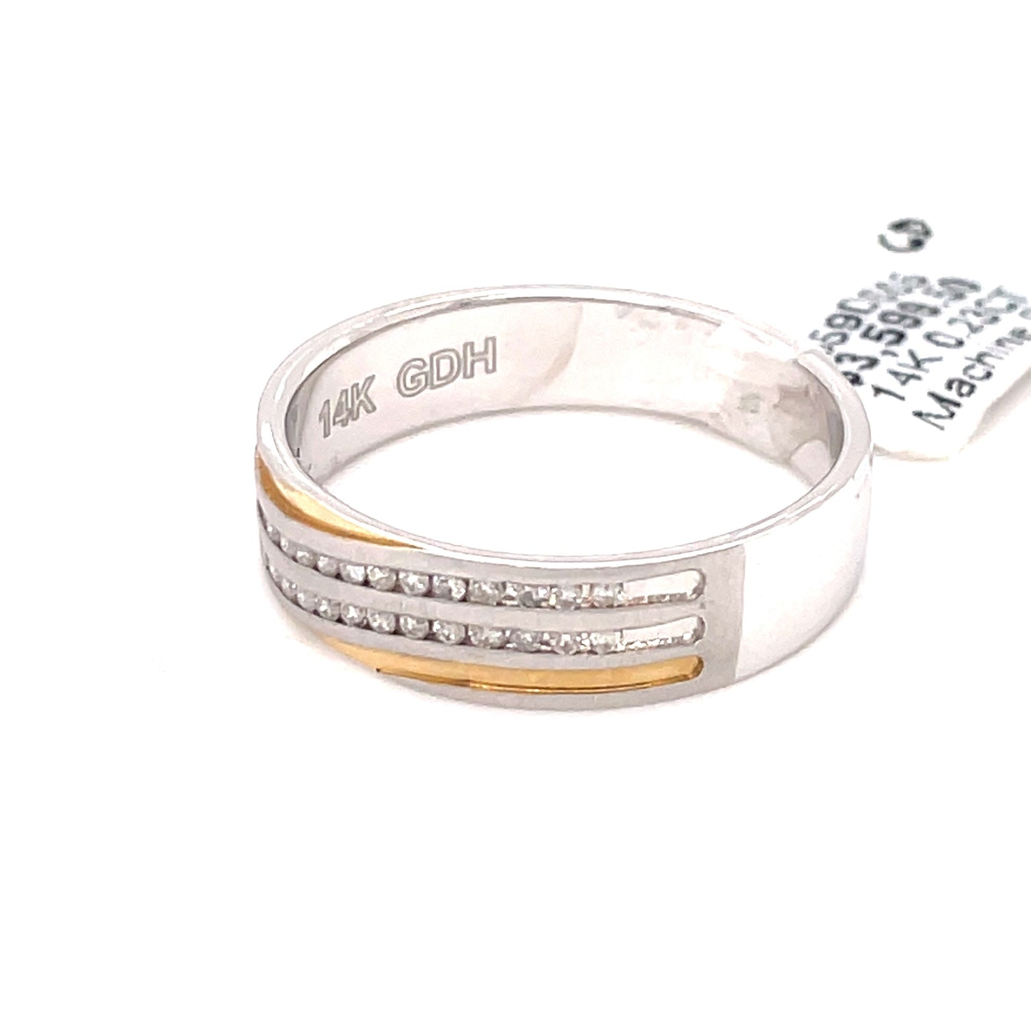 Diamond Wedding Bands - Men'