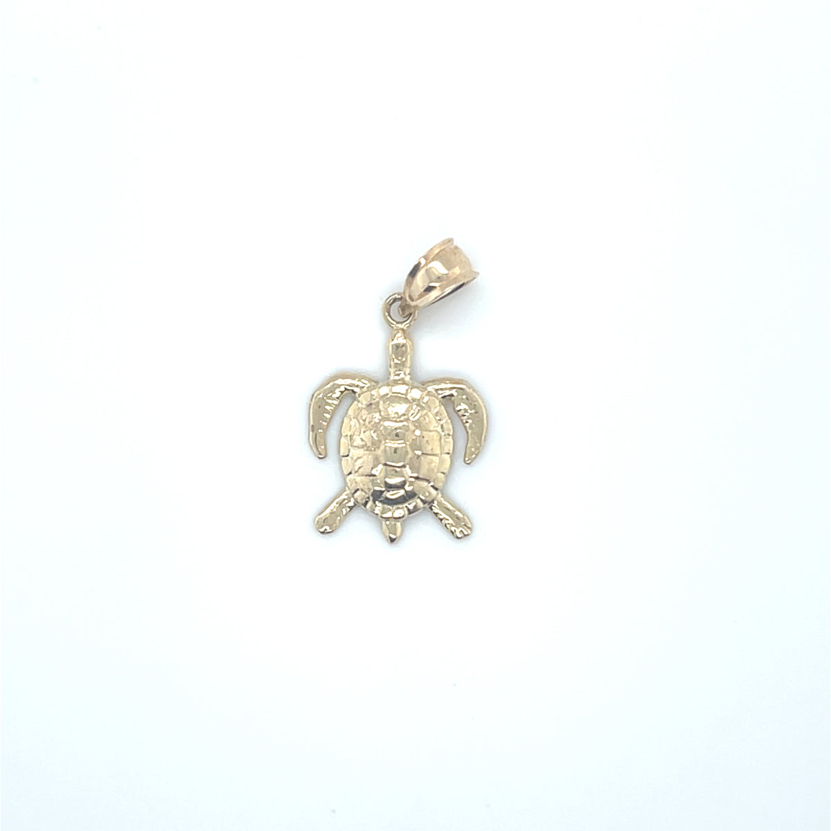 10K Yellow Gold Small Turtle C