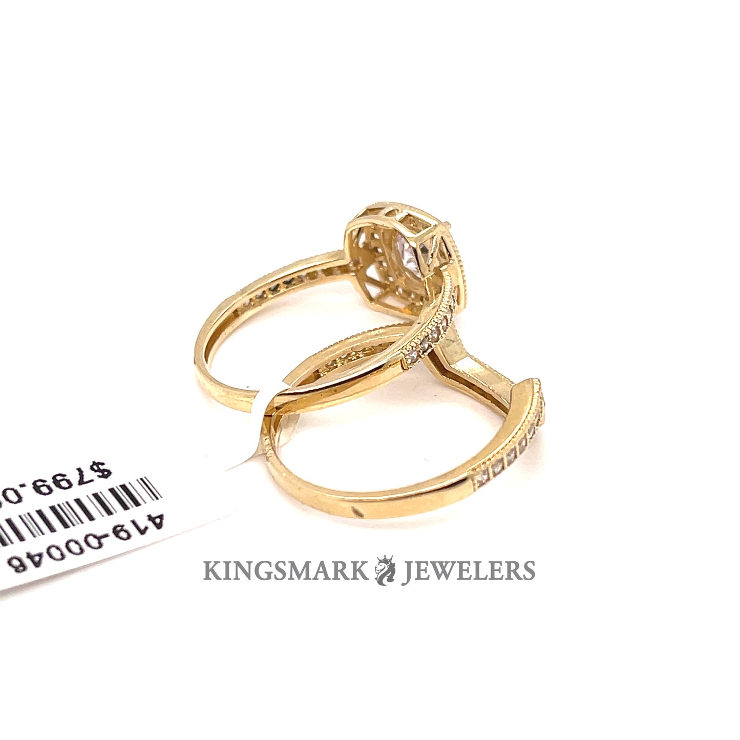 14K Gold Bridal Set