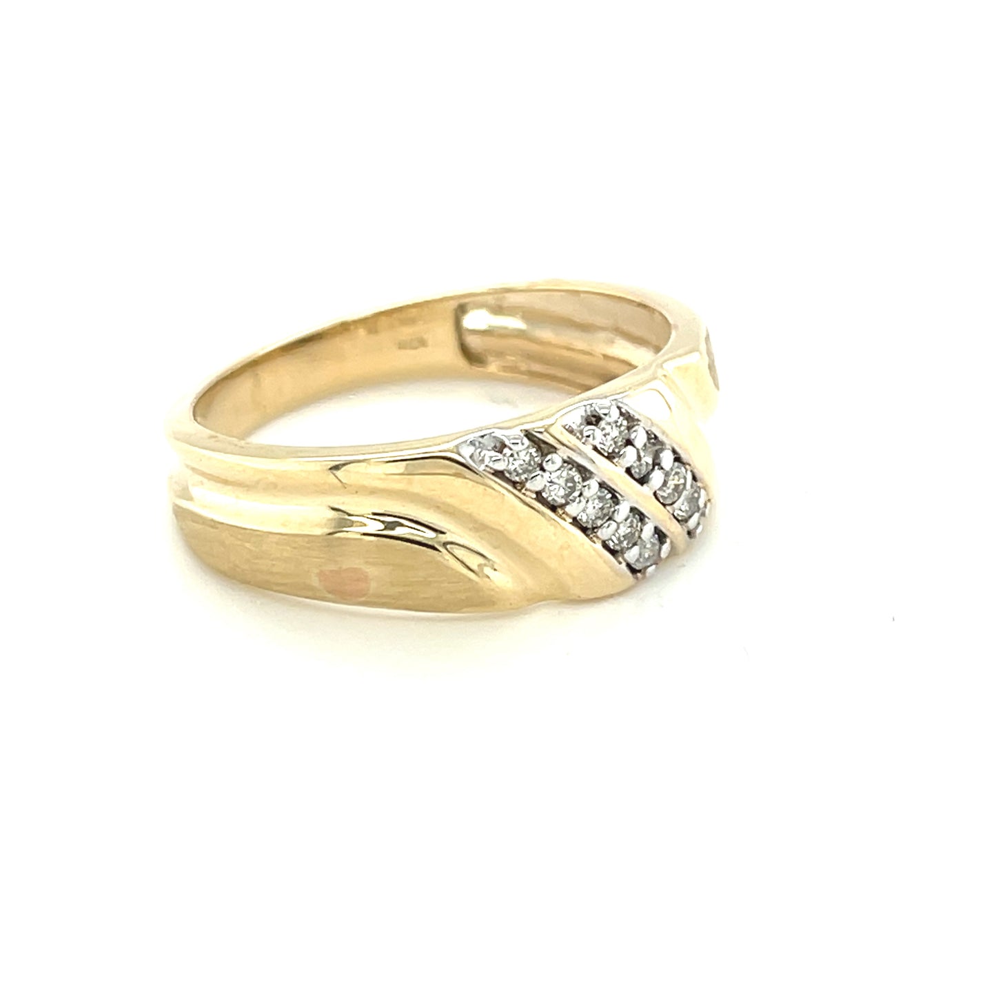 Diamond Wedding Bands - Men'