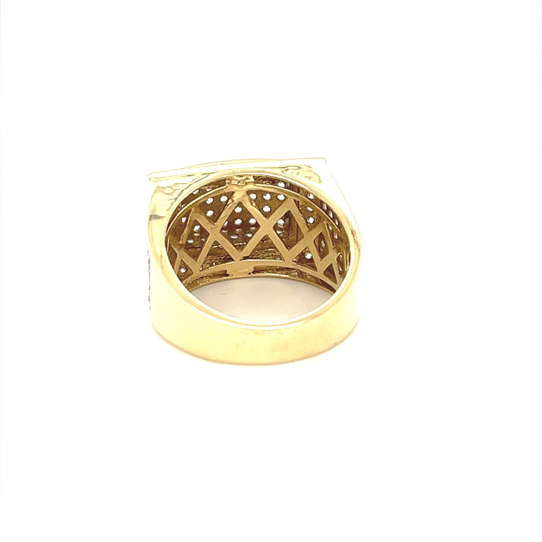 10K Gold Mens Ring