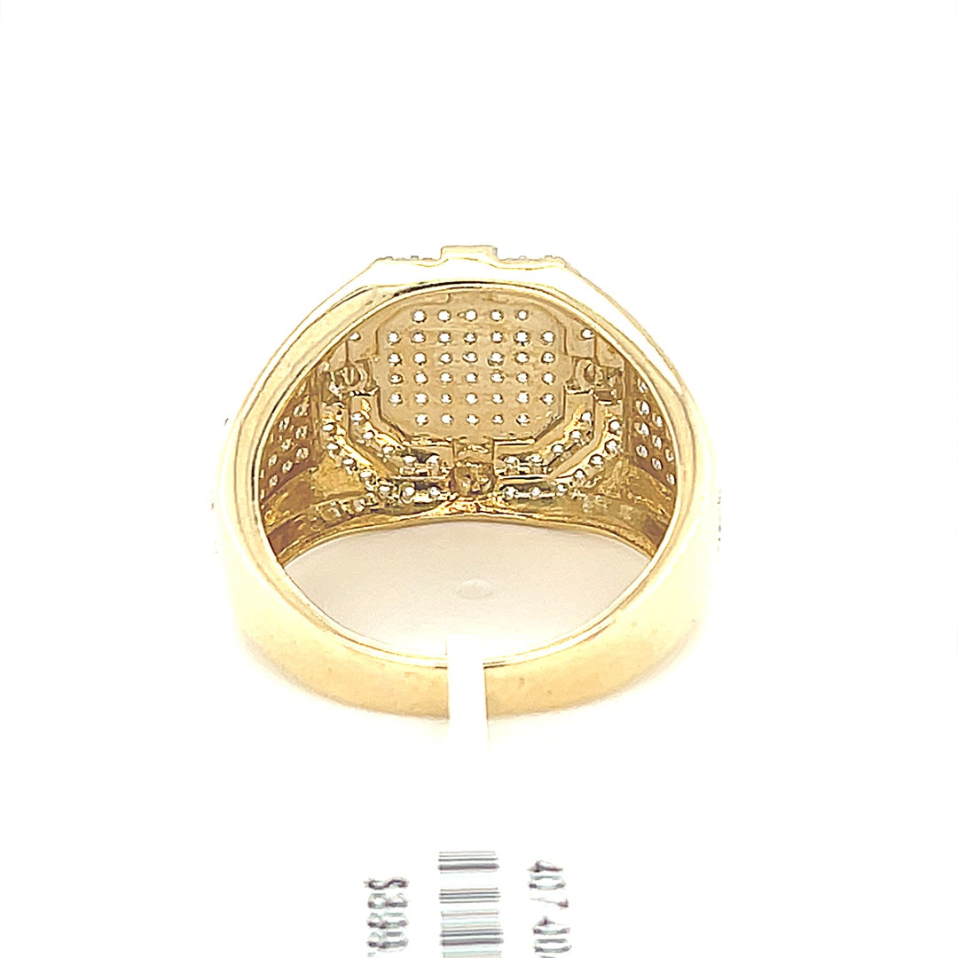 10K Gold Mens Ring