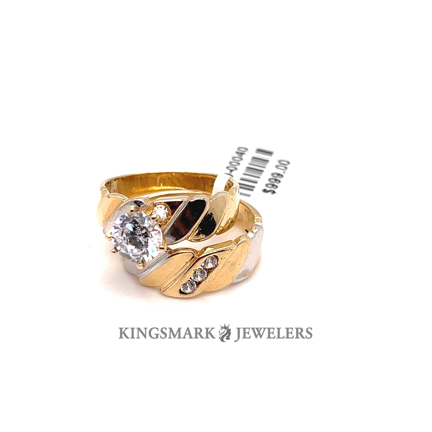 14K Gold Bridal Set