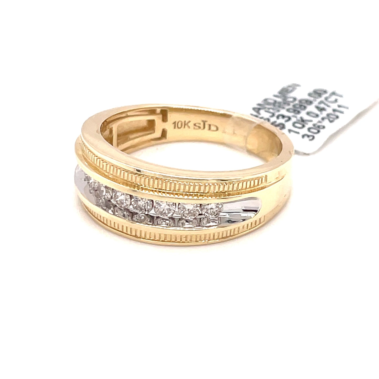 Diamond Wedding Bands - Men'