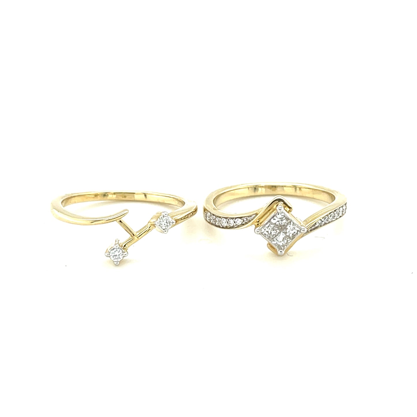 Diamond Wedding Set