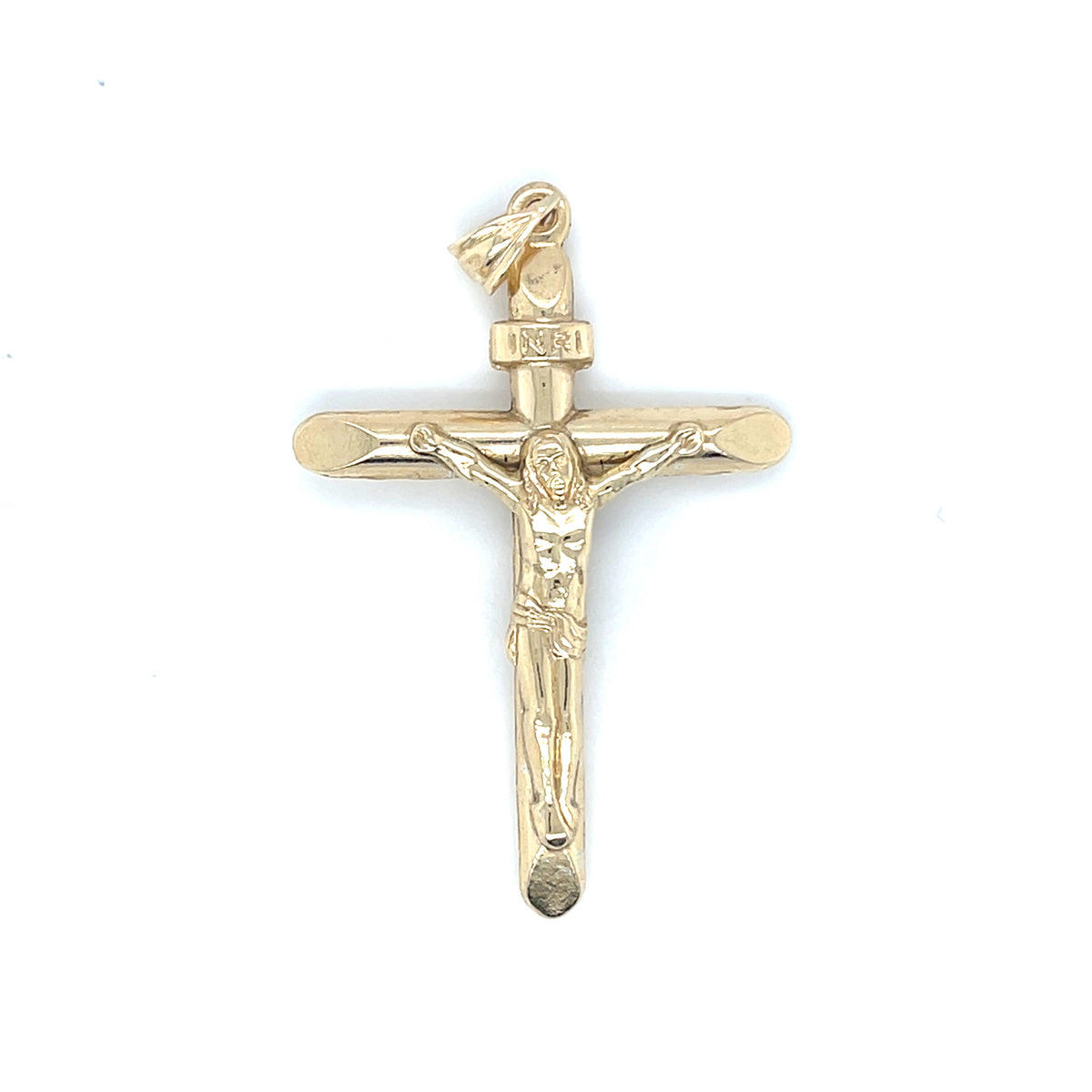 10KY Gold Medium Crucifix Cros