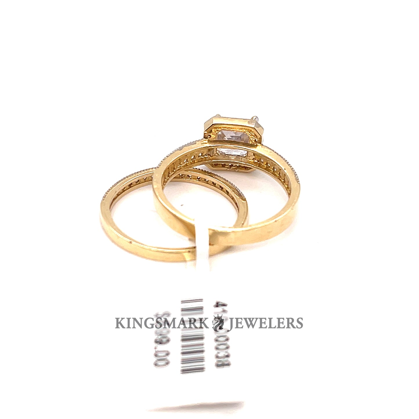 14K Gold Bridal Set