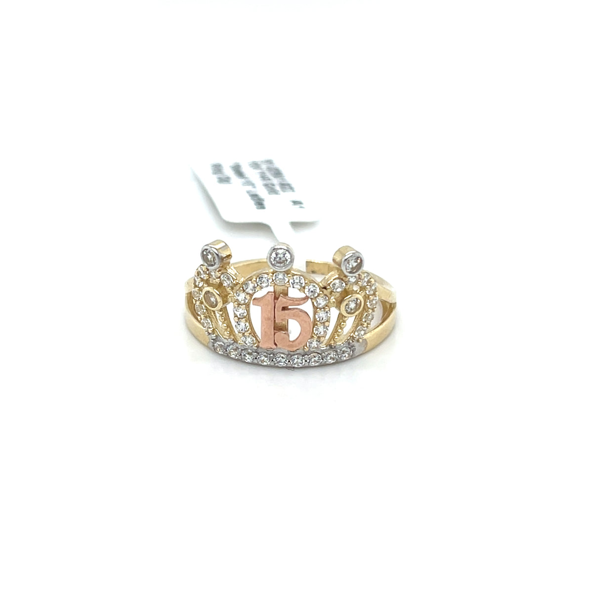 10K Y+R Gold "Sweet 15" Ladies