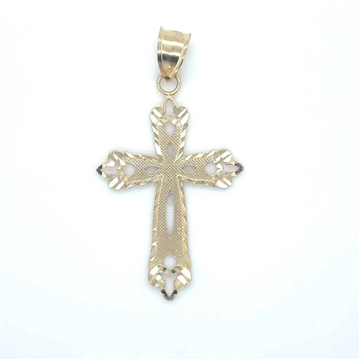 10K Cross Charm (1.8g)