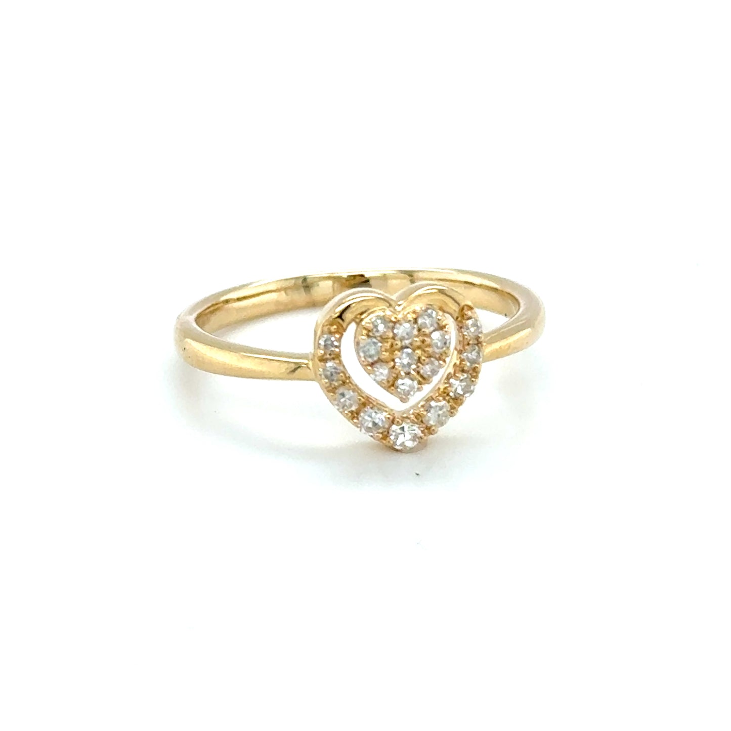 10KY Gold 0.15ct Diamond Ladie