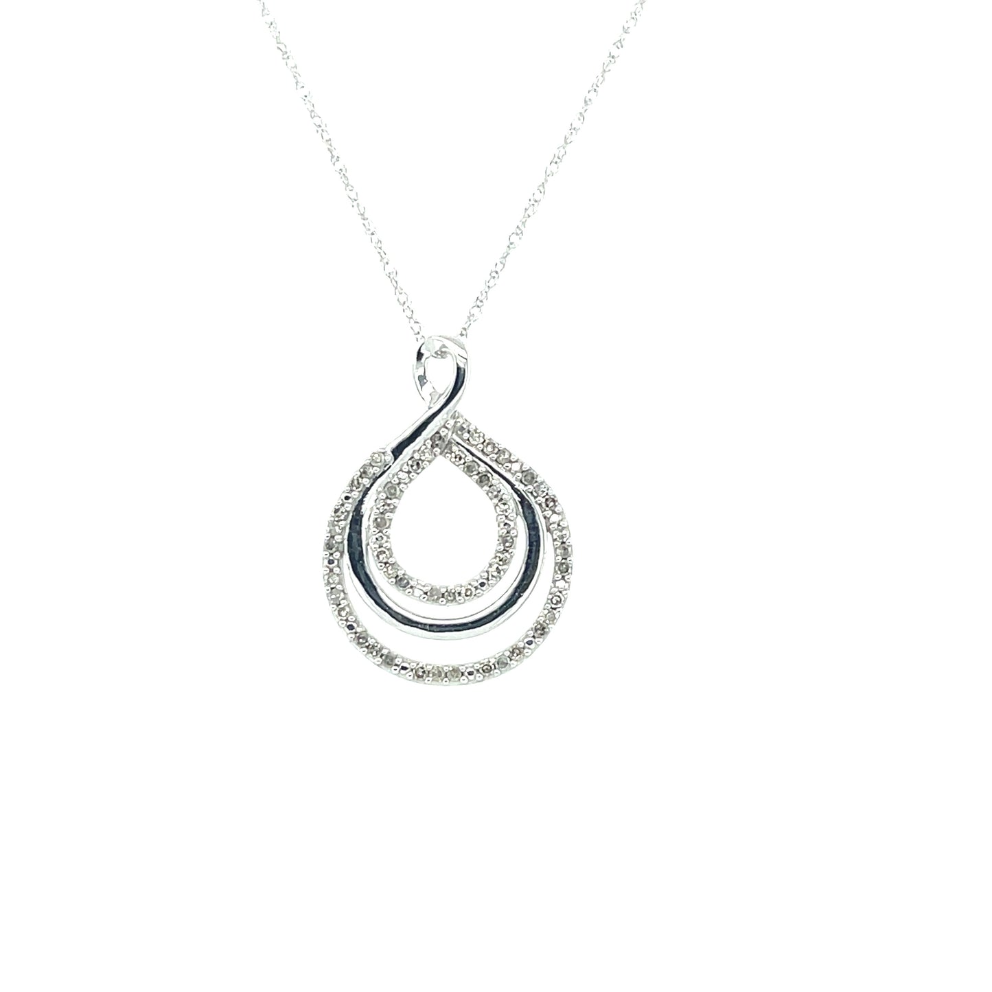 Diamond Pendant Set