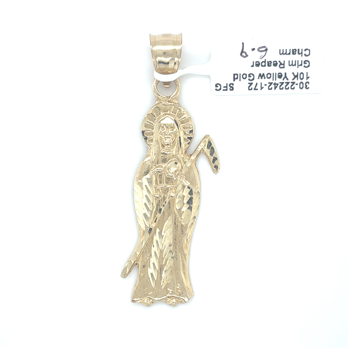 10K Yellow Gold Grim Reaper Ch