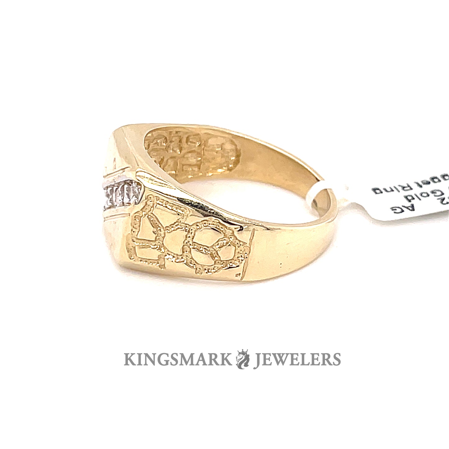 10K Gold Mens Ring