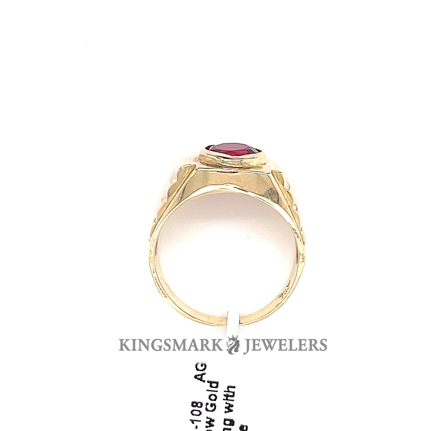 10K Gold Mens Ring