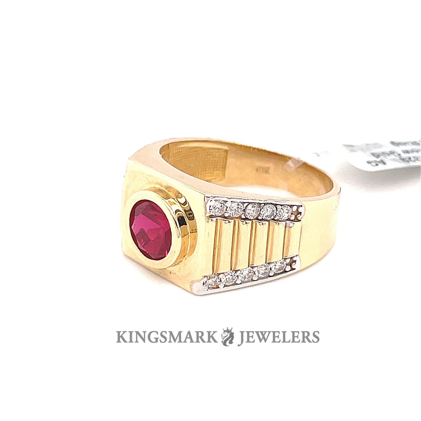 10K Gold Mens Ring