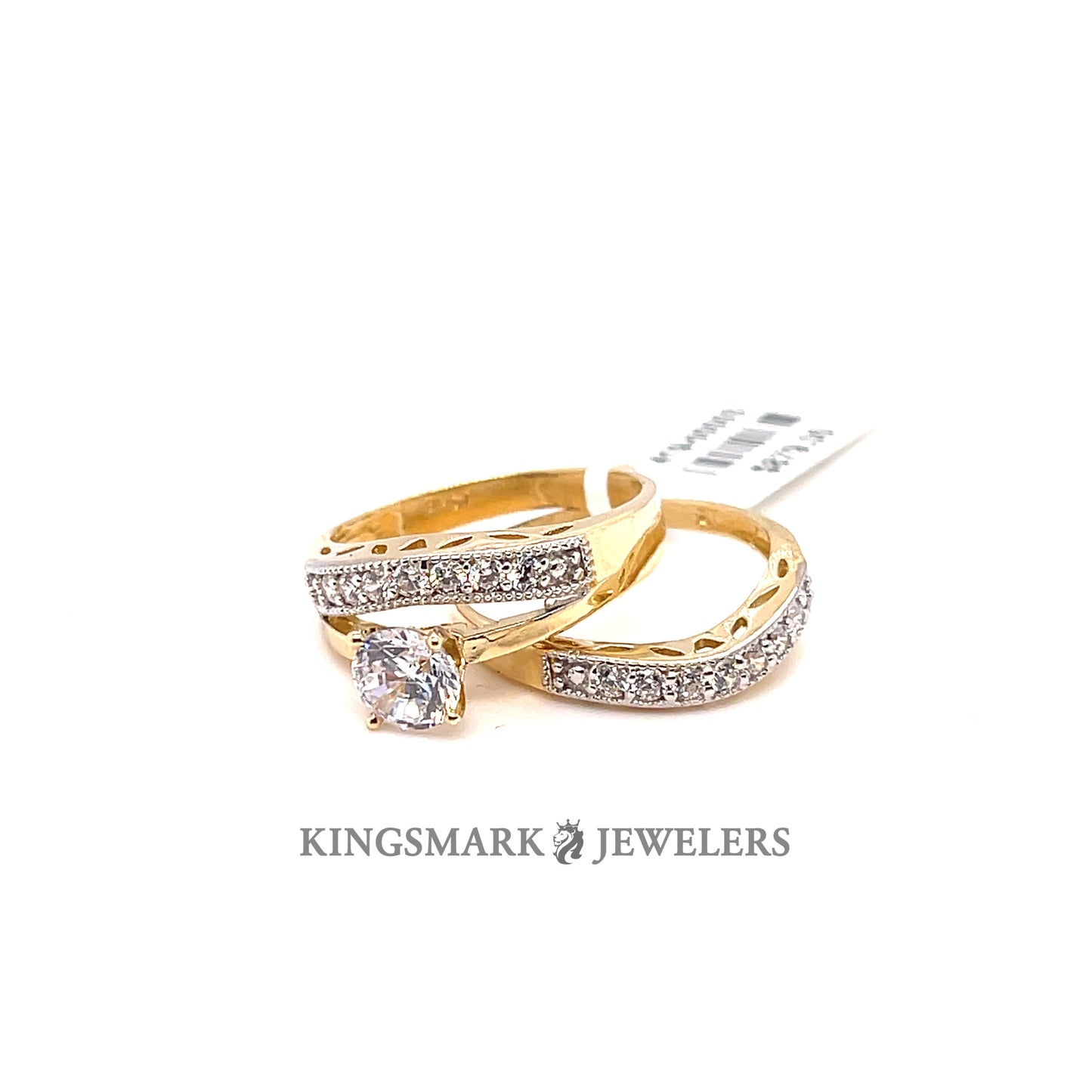 14K Gold Bridal Set