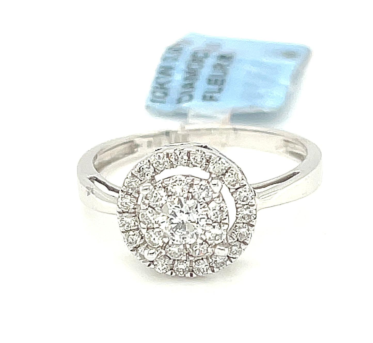 10K White Gold 0.50ct Diamond Ladies Ring Si G