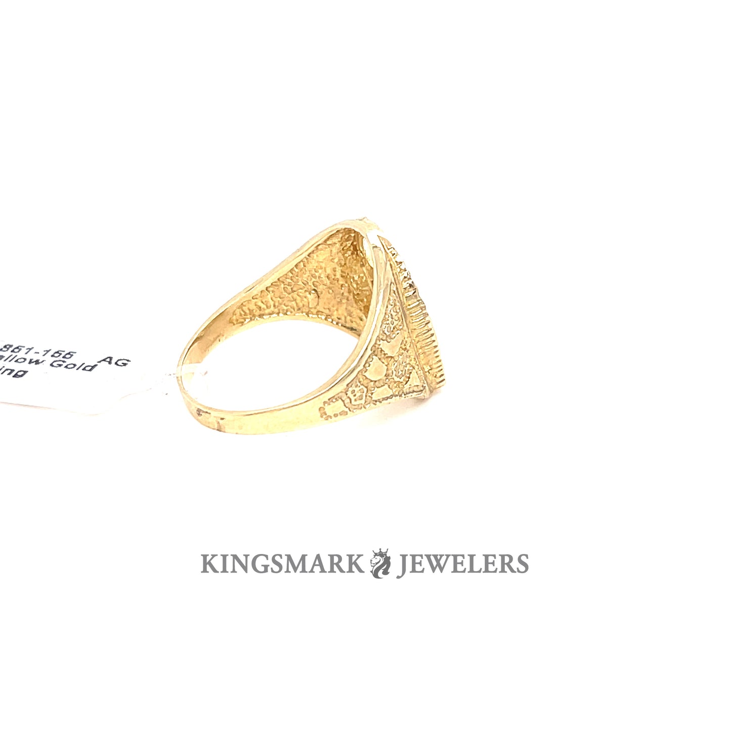10K Gold Mens Ring