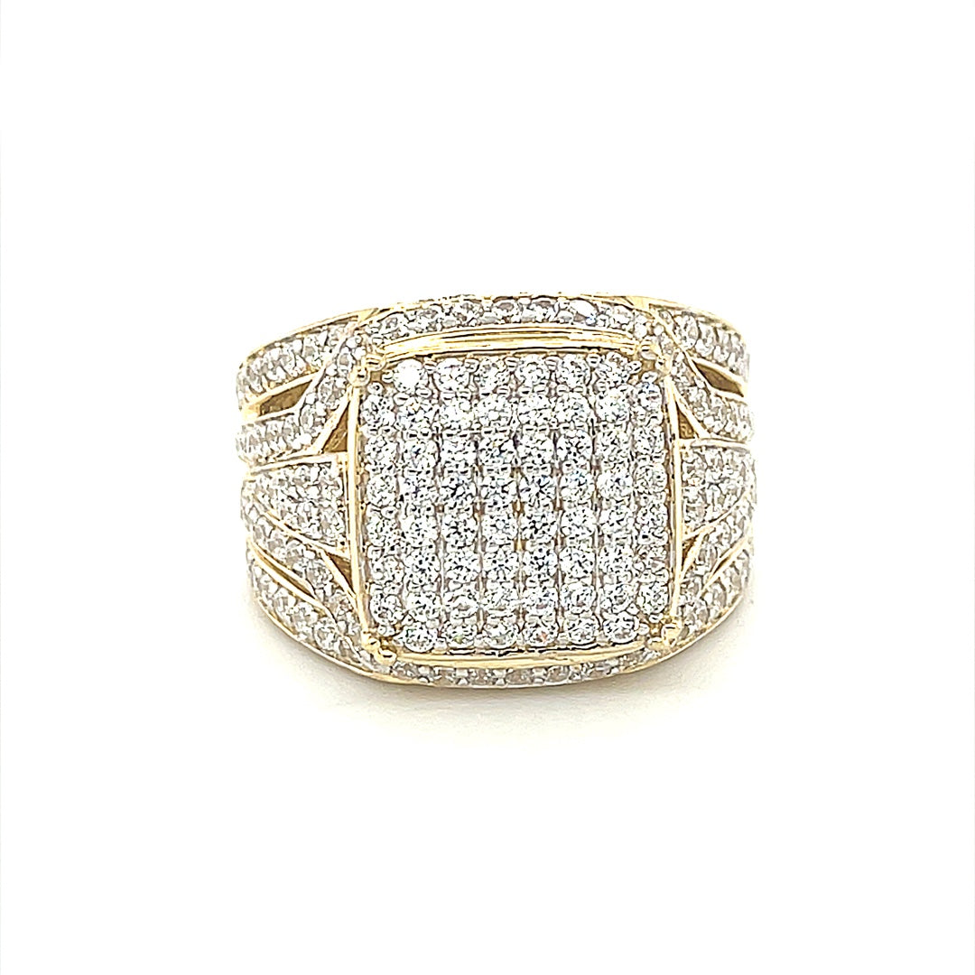 10K Gold Mens Ring
