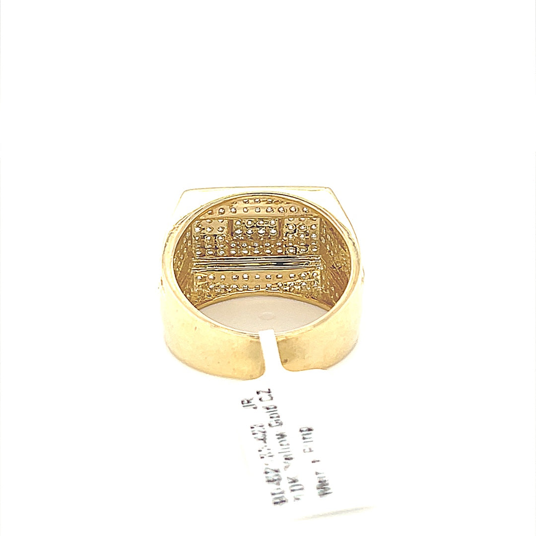 10K Gold Mens Ring