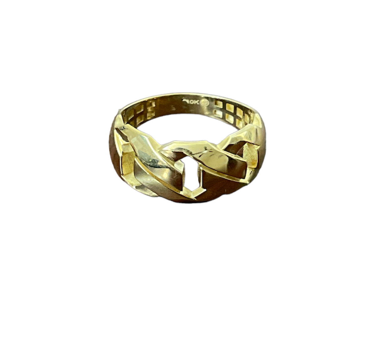 10K Gold Mens Ring