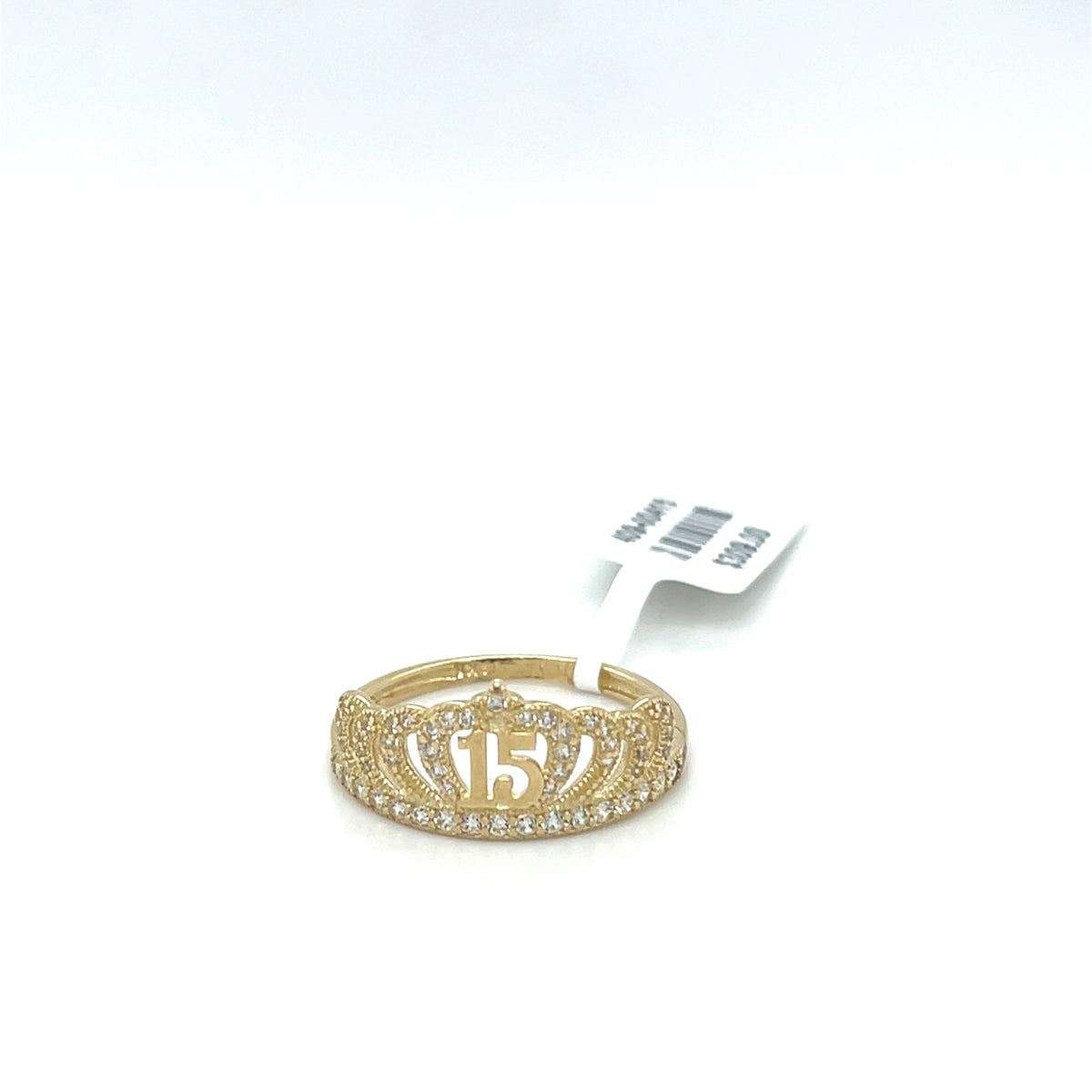 10KY Gold CZ "Sweet 15" Ladies