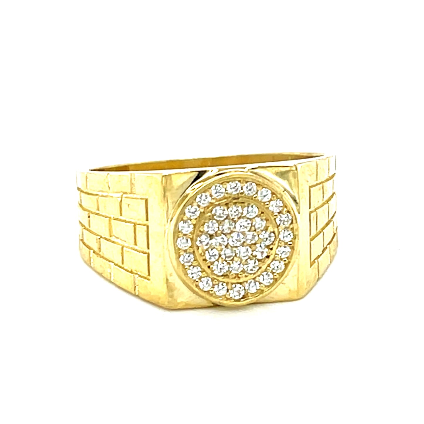 10K Gold Mens Ring