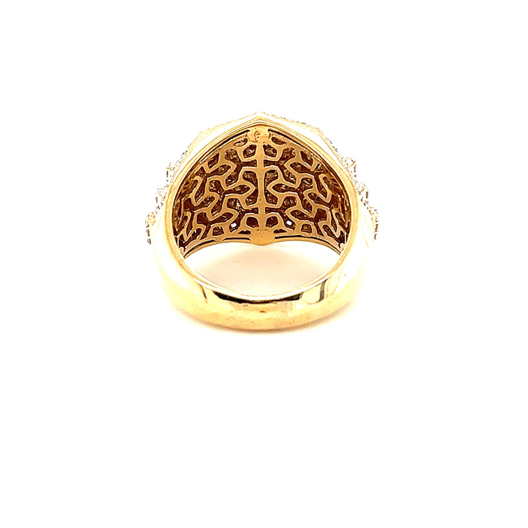 10K Gold Mens Ring