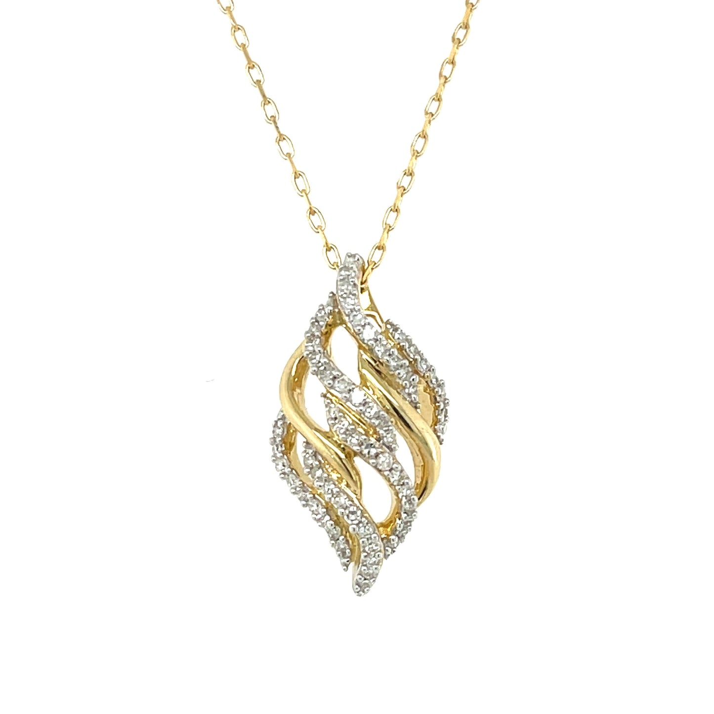 Diamond Pendant Set