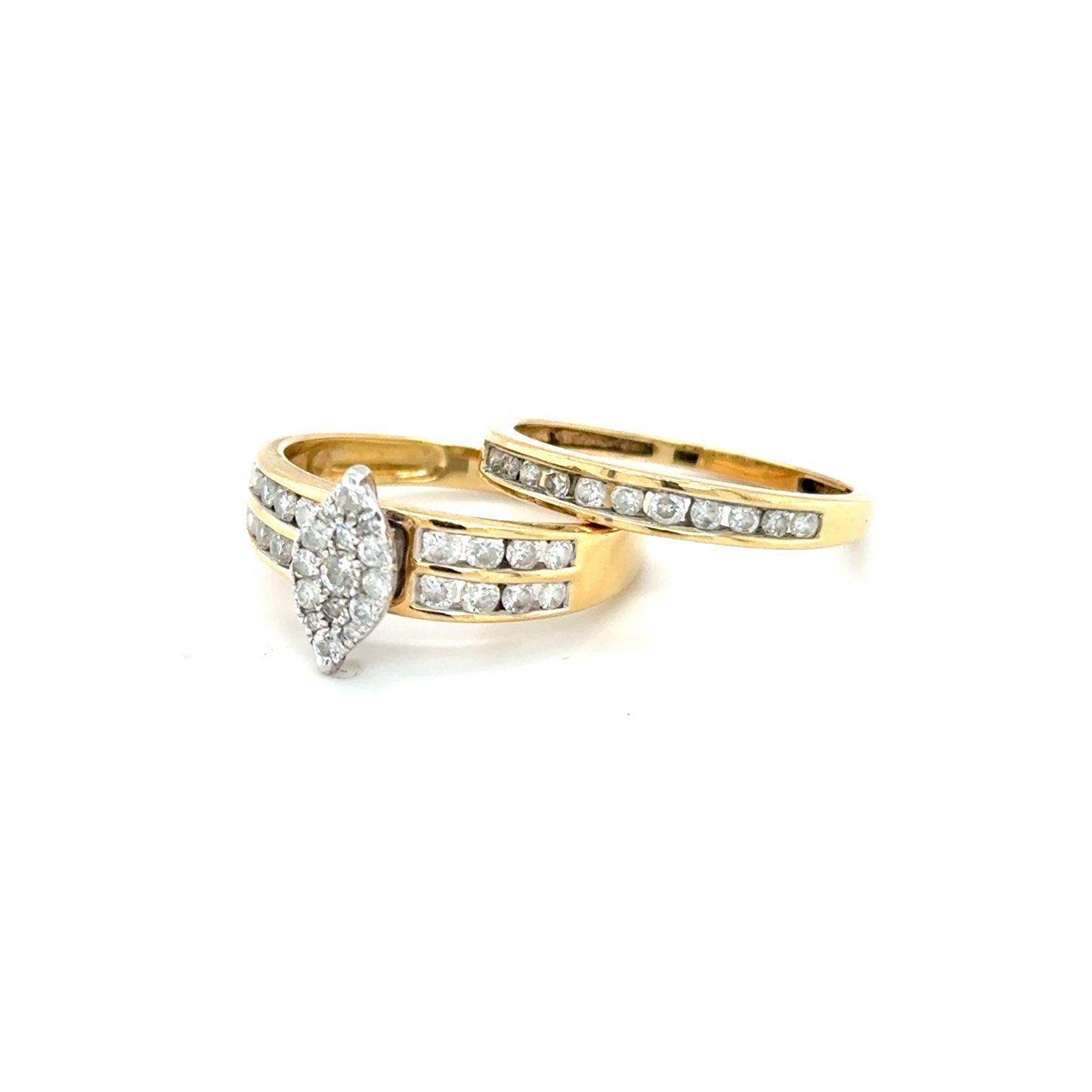 Diamond Wedding Set