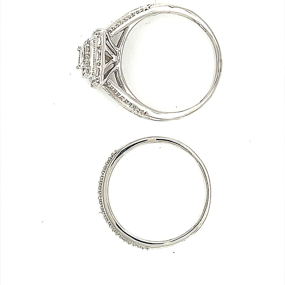 Diamond Wedding Set