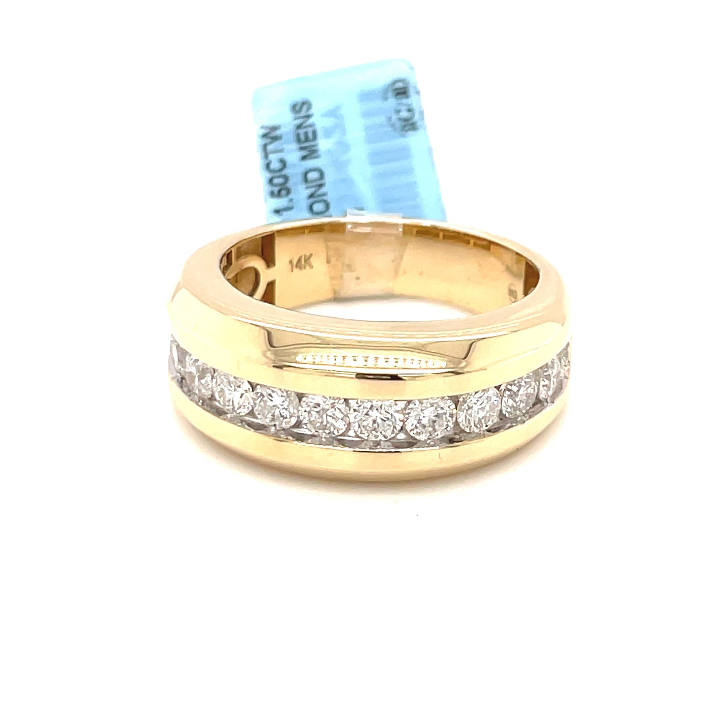 Diamond Wedding Bands - Men'