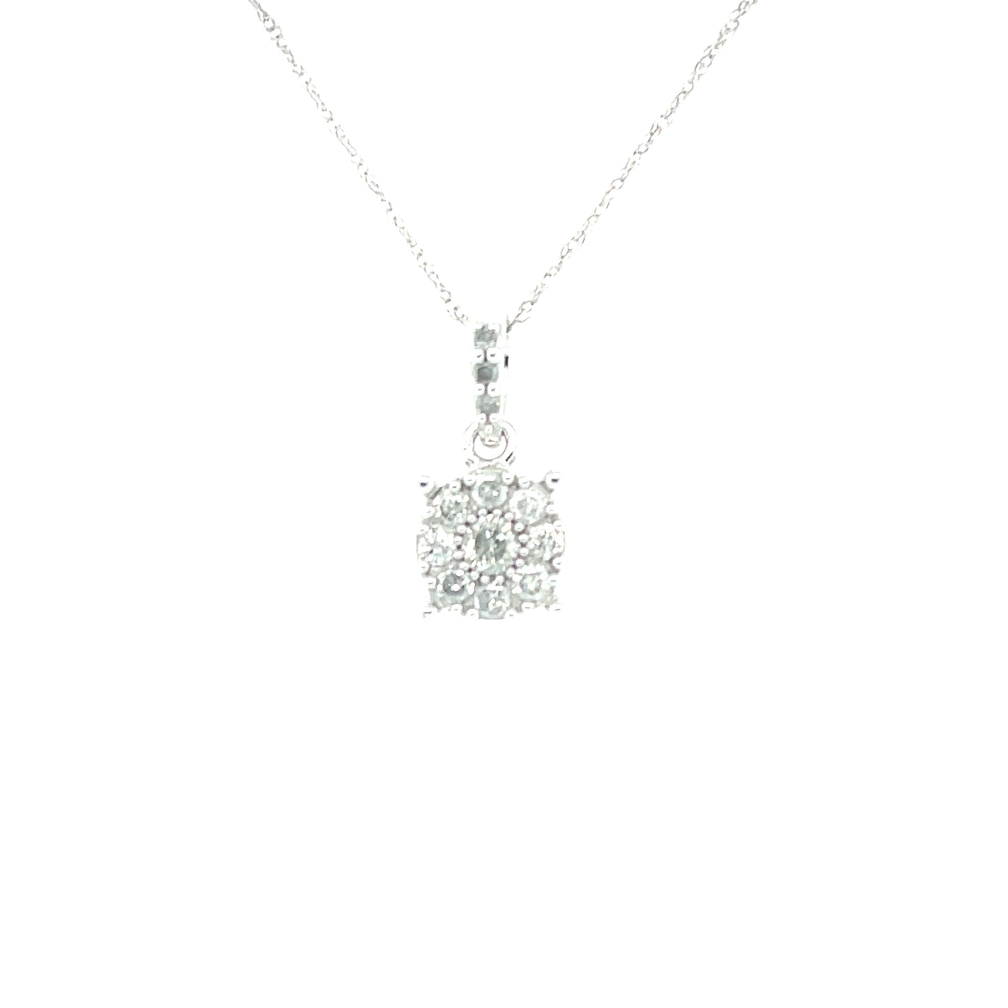 Diamond Pendant Set