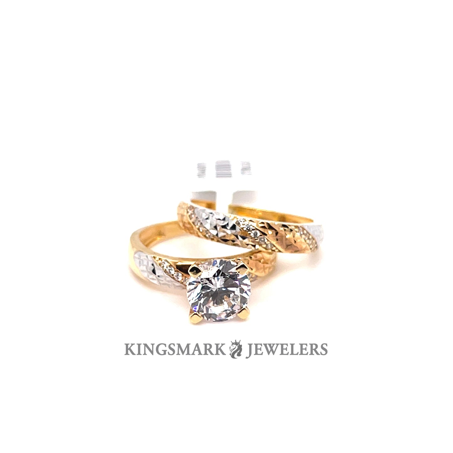 14K Gold Bridal Set