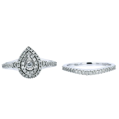 Diamond Wedding Set