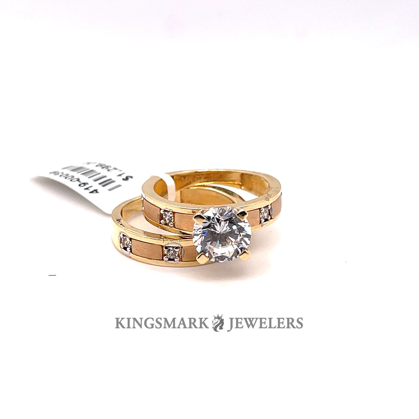 14K Gold Bridal Set