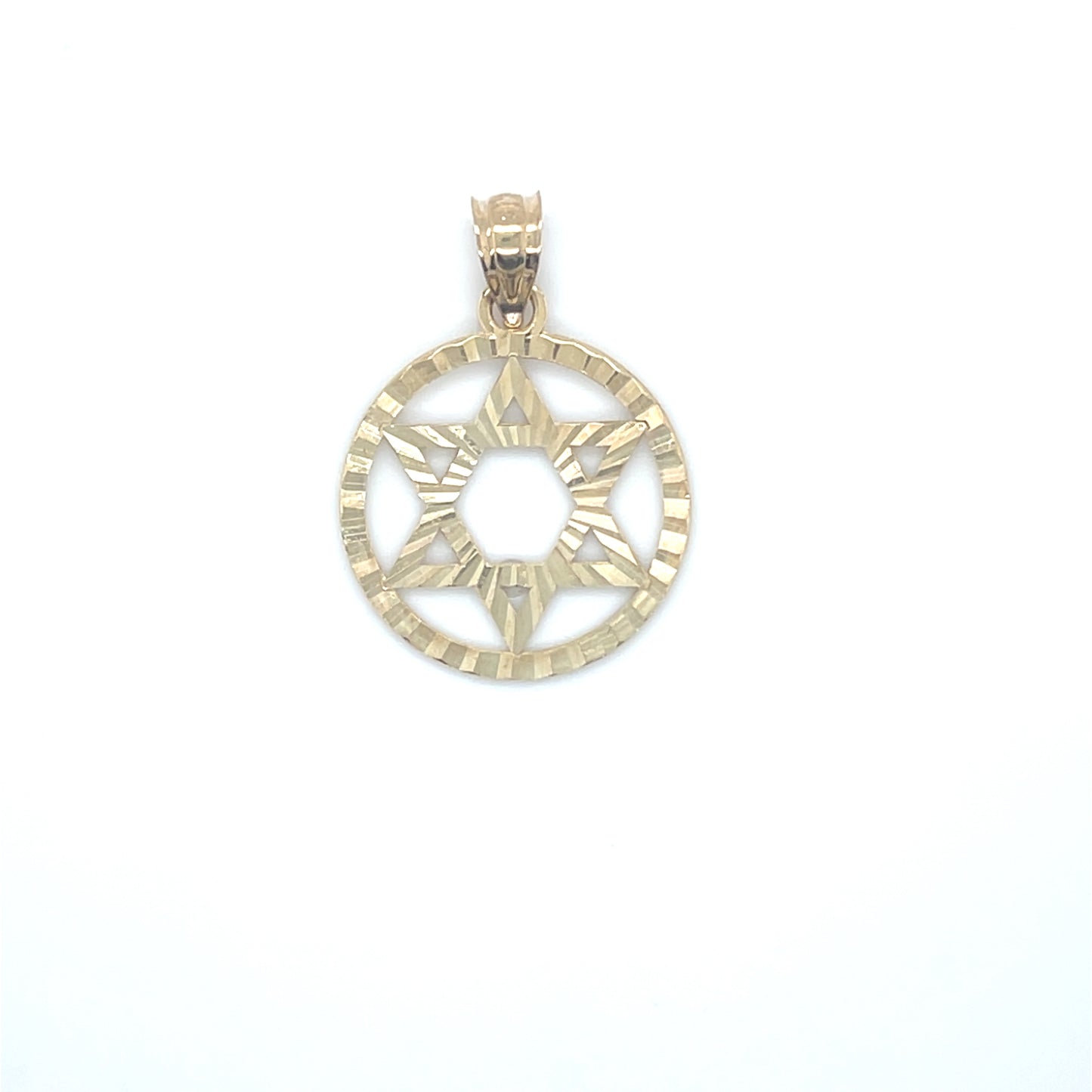 10K Yellow Gold Charm Star Dav