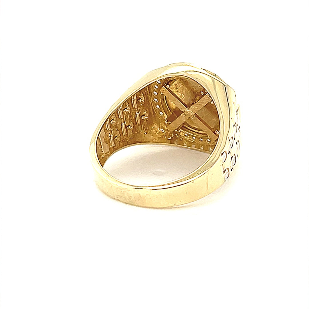 10K Gold Mens Ring