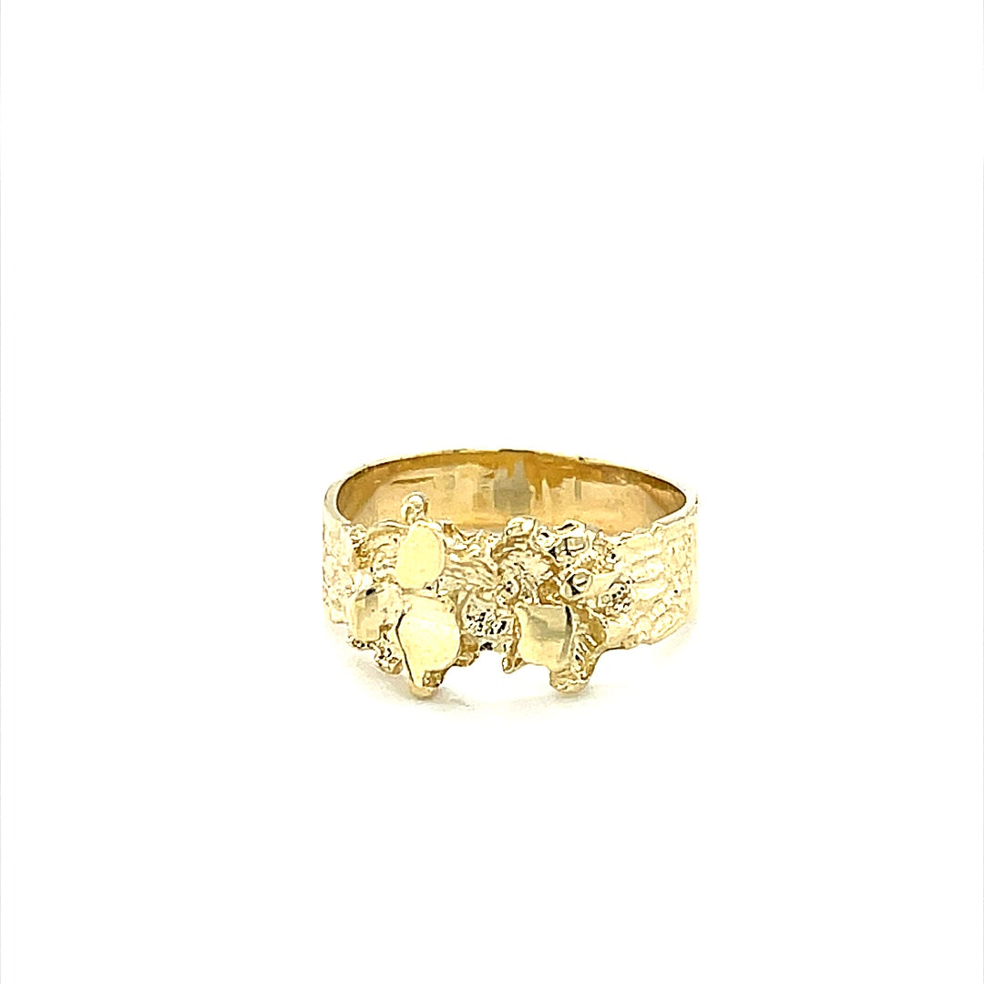10K Gold Mens Ring