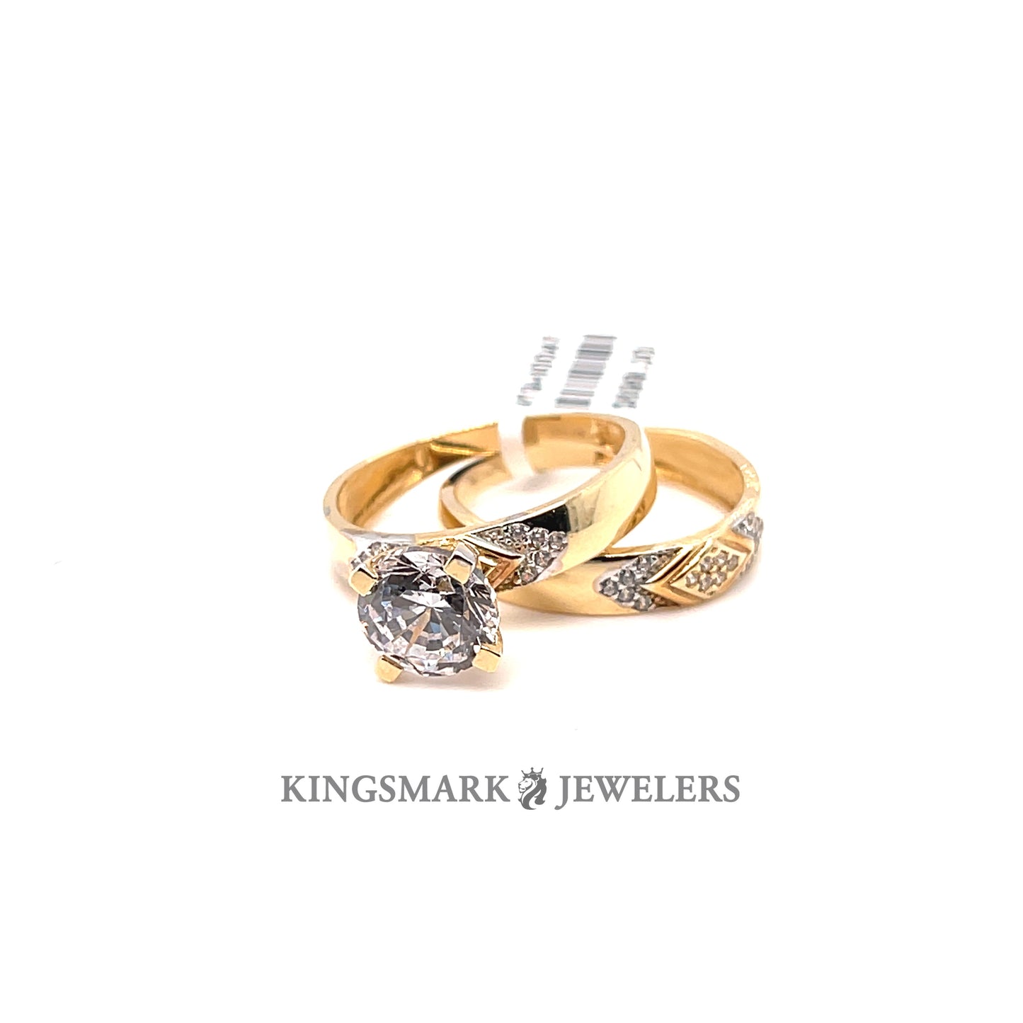 14K Gold Bridal Set