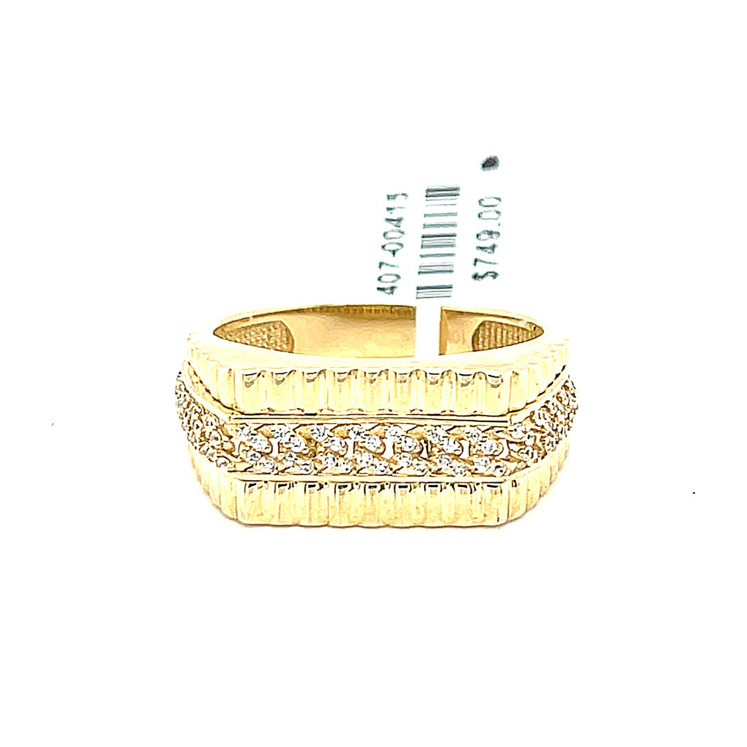 10K Gold Mens Ring