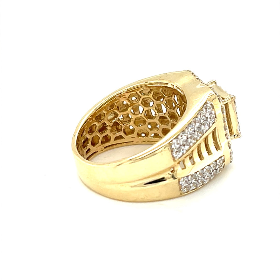10K Gold Mens Ring