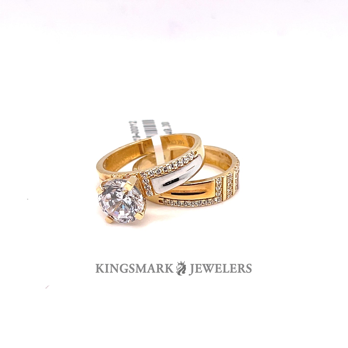 14K Gold Bridal Set
