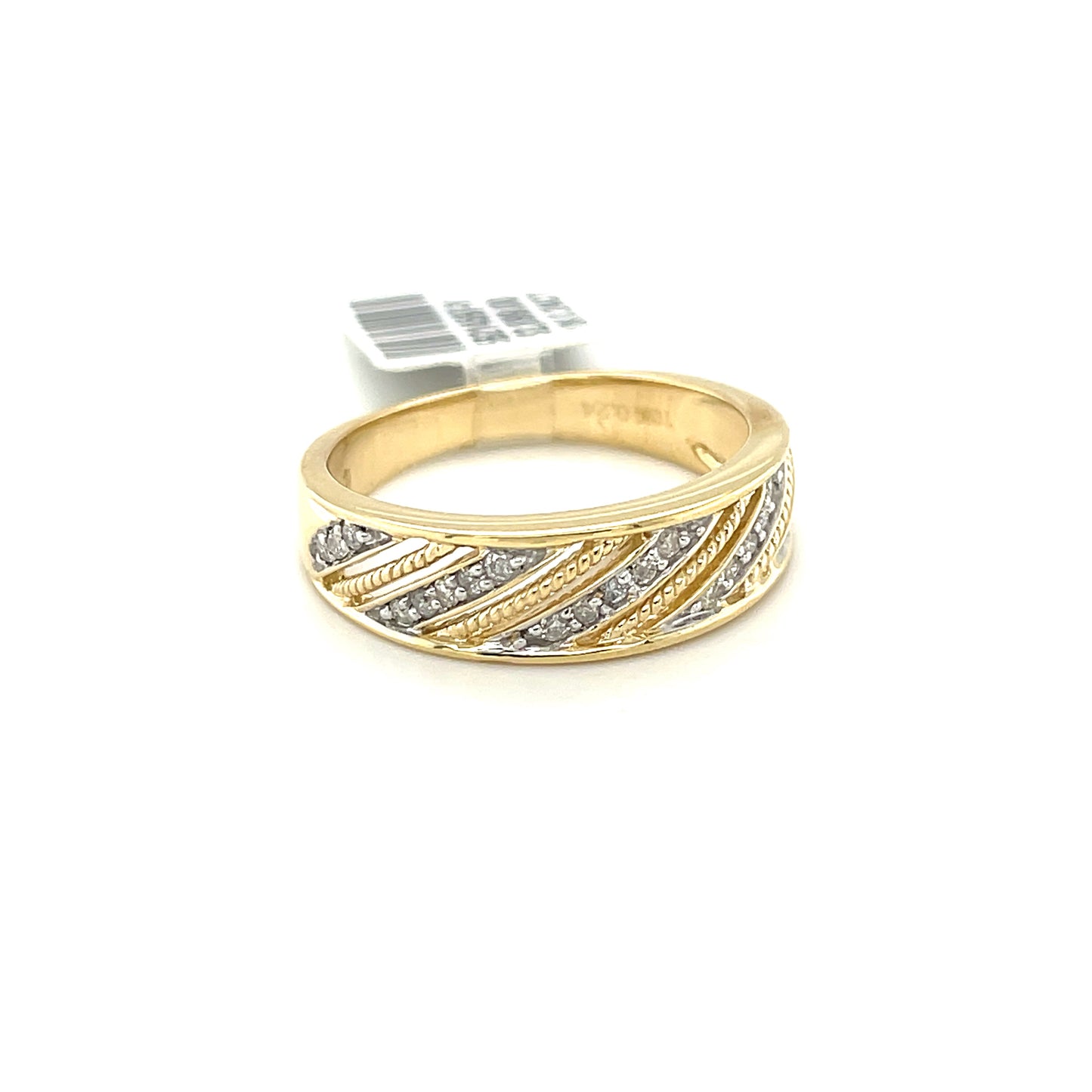 Diamond Wedding Bands - Men'