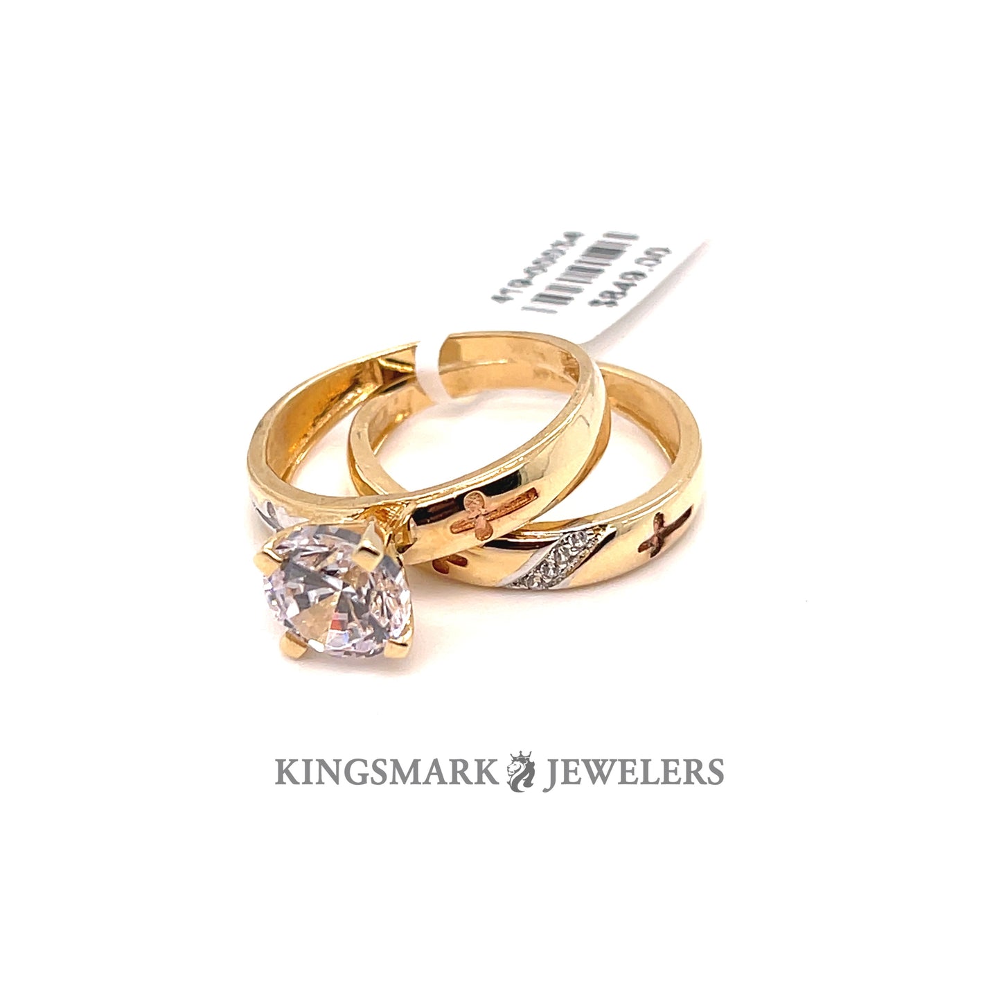 14K Gold Bridal Set