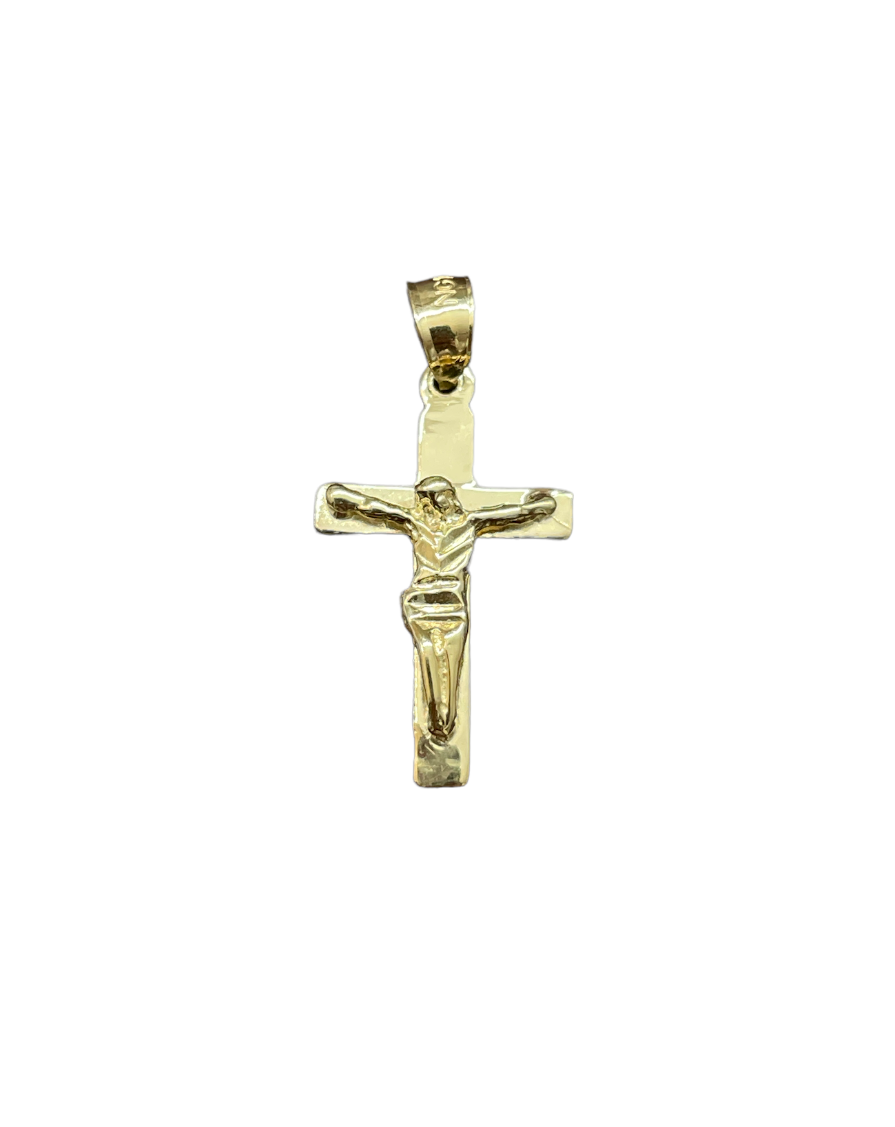 10K Y.Gold Crucifix Cross Pend